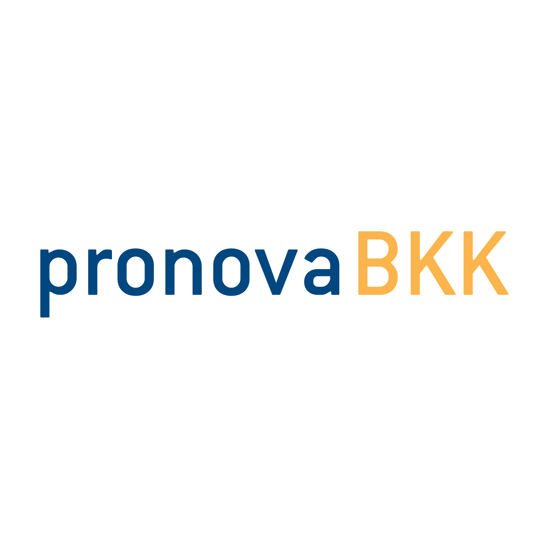 Markenzeichen der pronova BKK